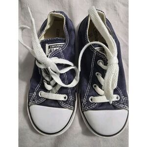 Converse Chuck Taylor All Star Low Top Kid Shoes Navy Blue Size 10